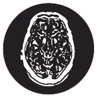 icon of a brain scan
